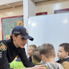 Альбом: Безпека понад усе!  Учні 1 класу Запорізької початкової школи «Еврика», мали надзвичайно важливу зустріч — бесіду на якій відбулися навчальні евакуації, організовані ювенальними поліцейськими спільно з рятувальниками. 
